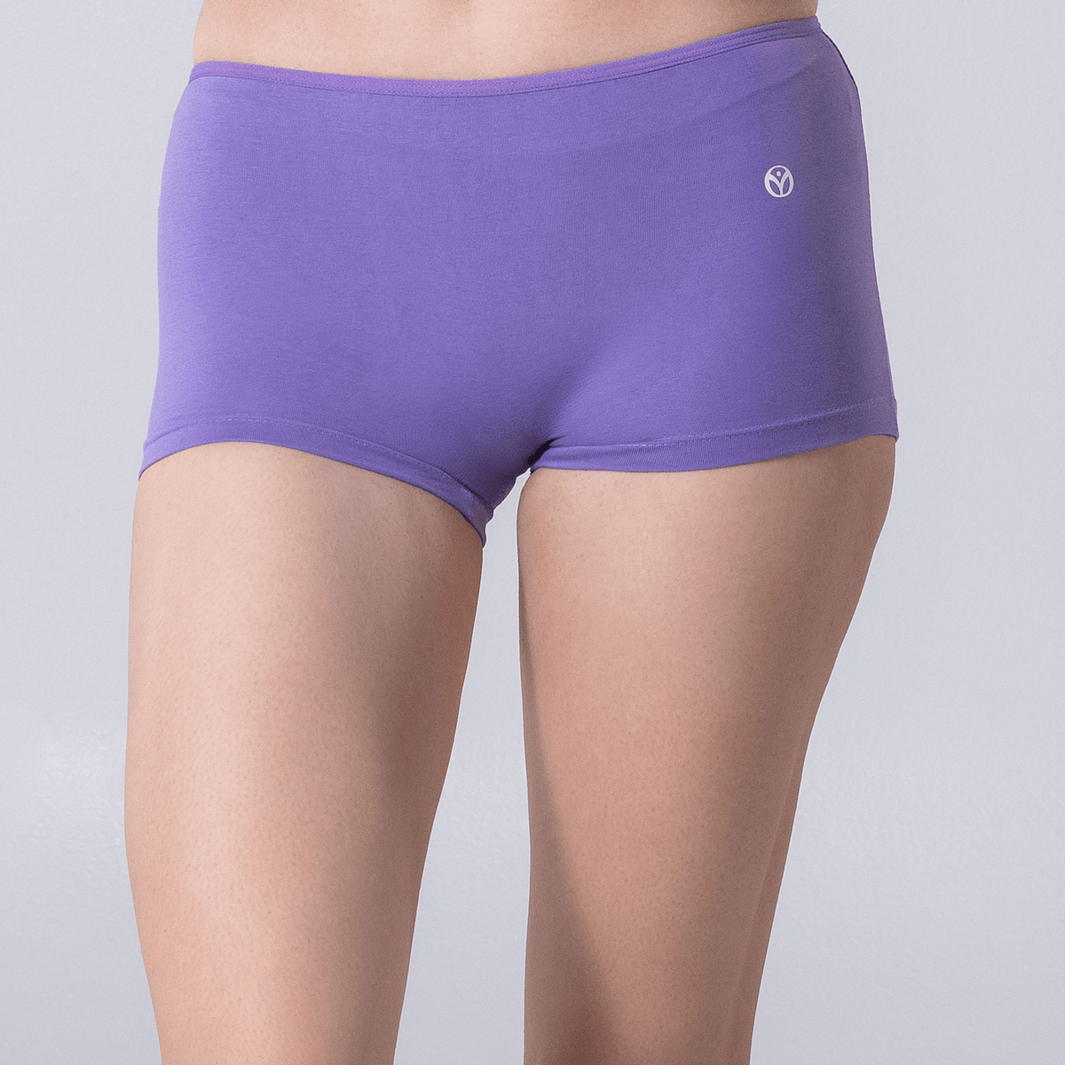 Joy Boy Leg front view worn by model