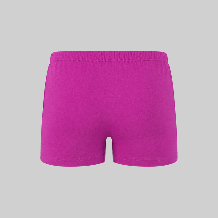 LadyO Jr. Bloom Girls Shorts, back view.
