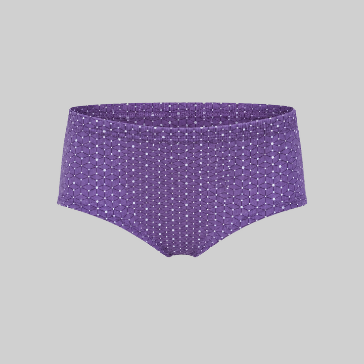 LadyO Jr. Flora Girls Panty, front view.