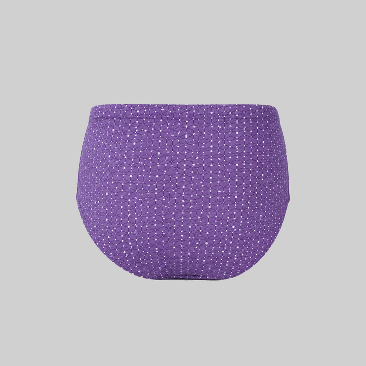 LadyO Jr. Flora Girls Panty, back view.