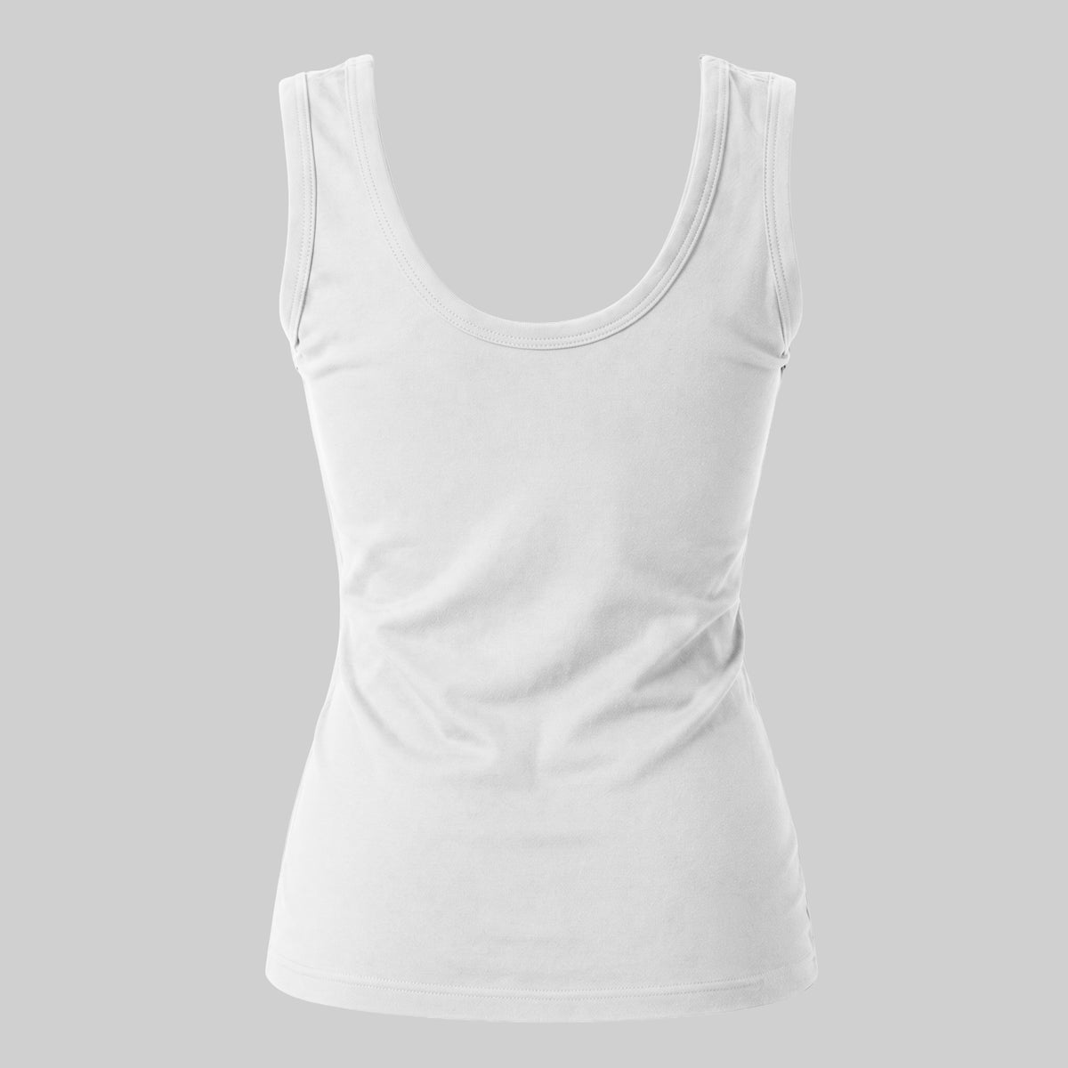 LadyO Jr. Petal Girls Slip in White, back view.
