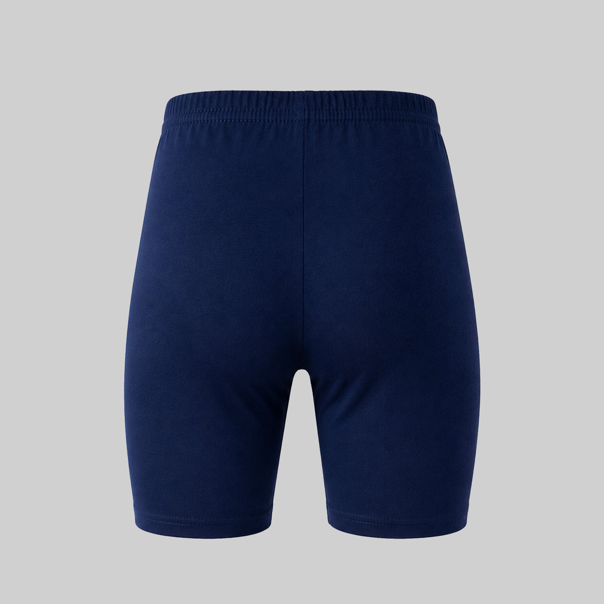 LadyO Jr. Sky Girls Tights in Navy, back view.