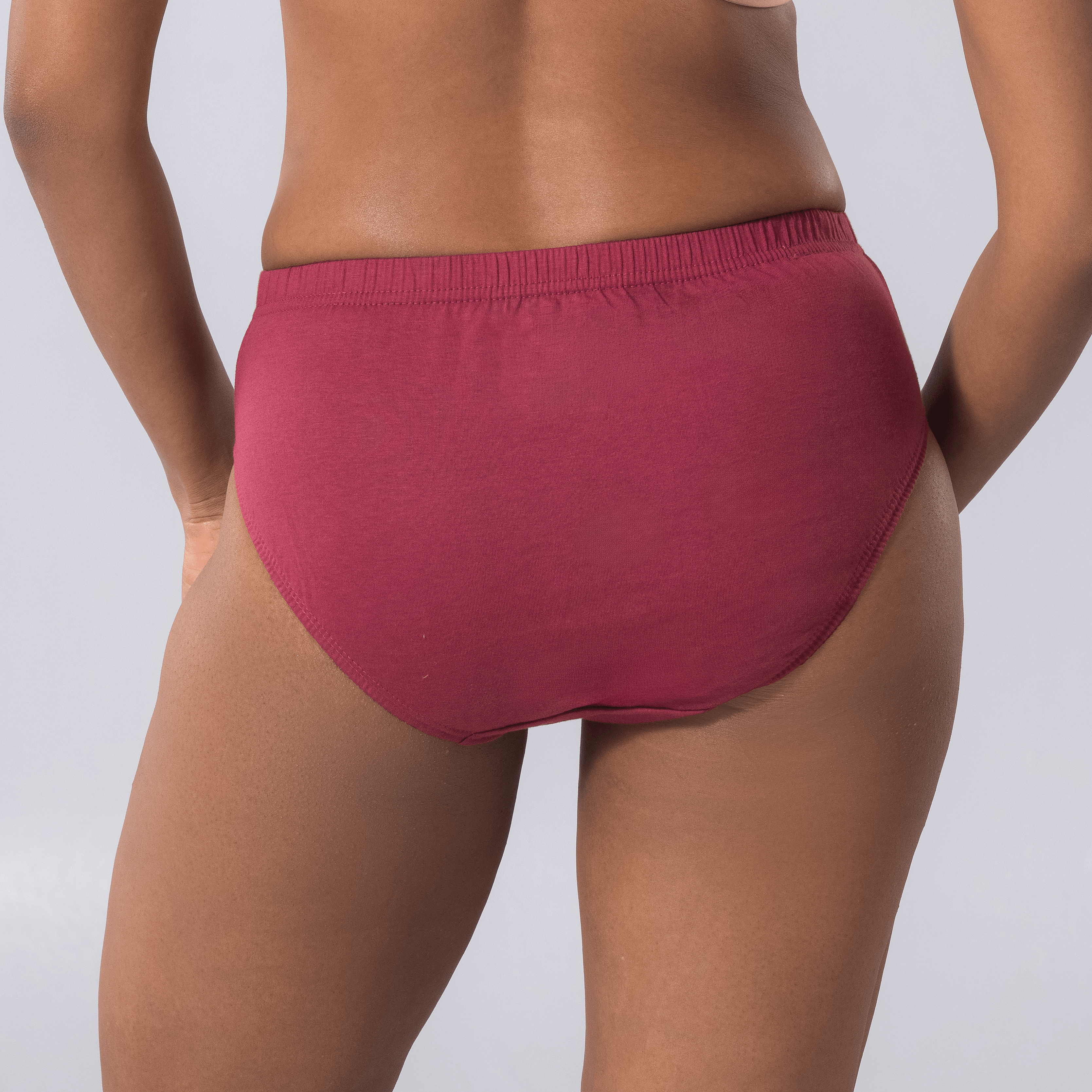 Kiwi Hipster Panty back view worn by model