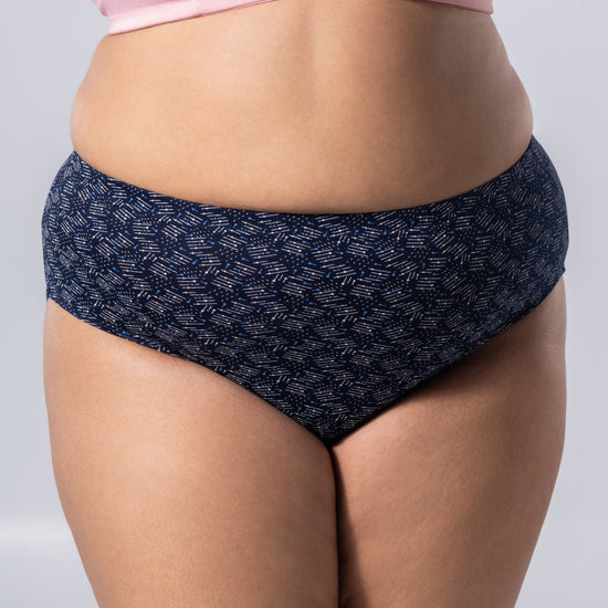 Lena Full Brief Panty front view worn by model