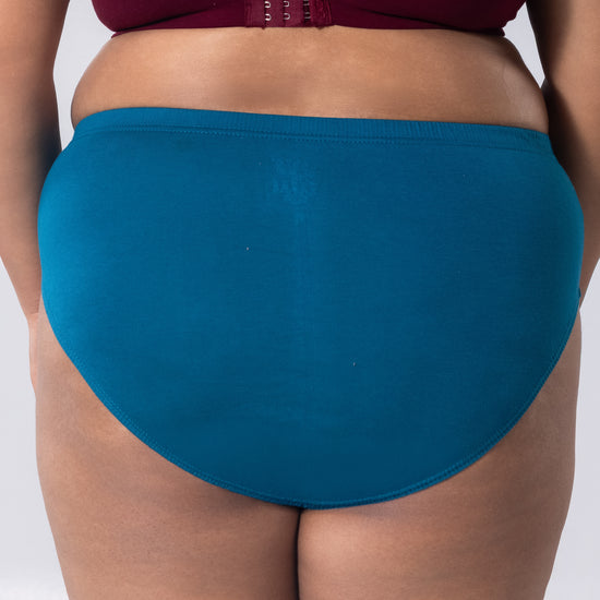 Liva Full Brief Panty back view worn by model