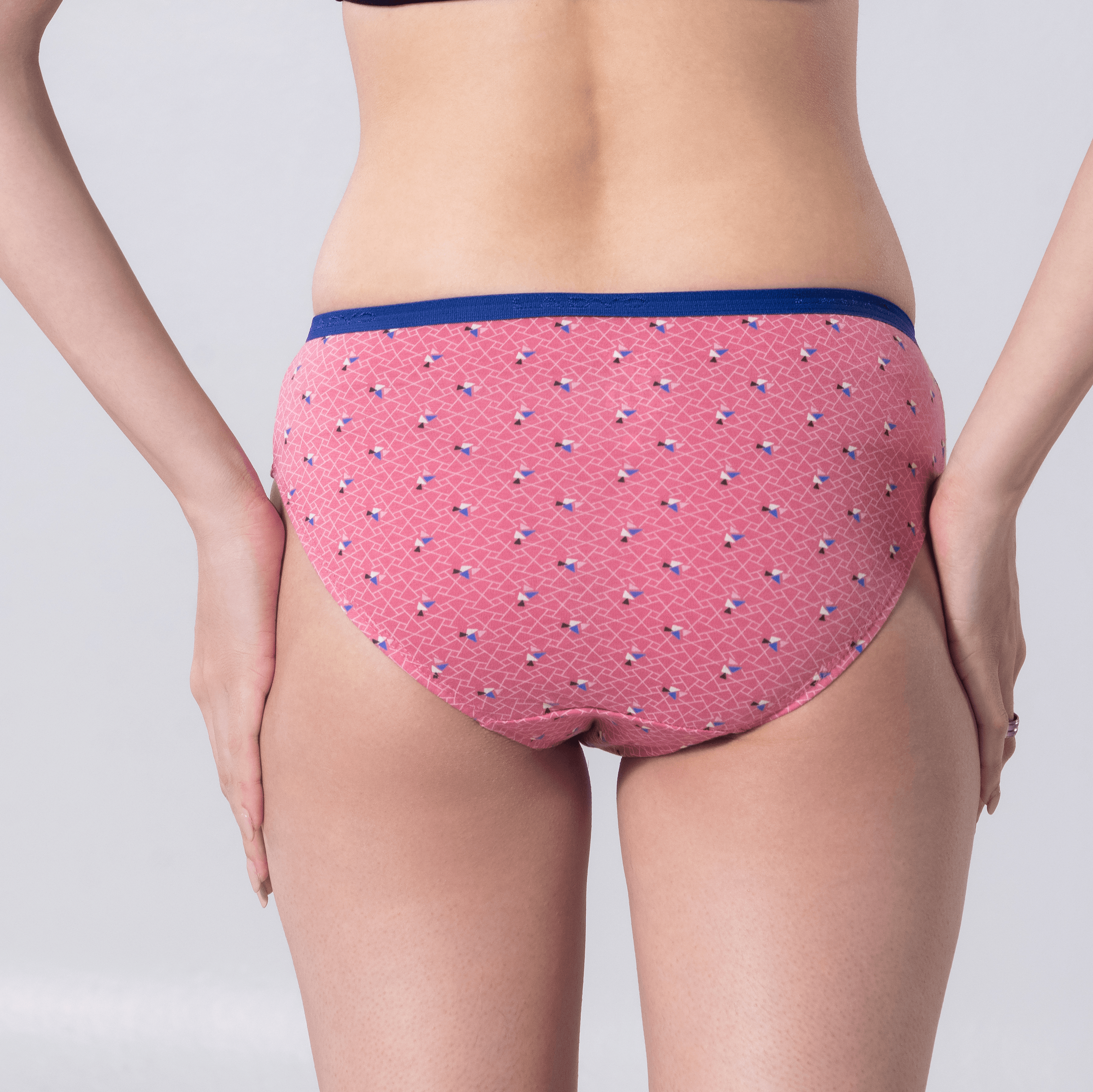 Mist Hipster Panty back view worn by model