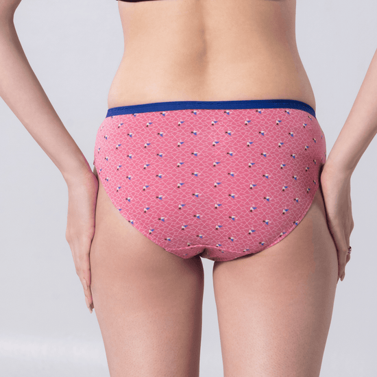 Mist Hipster Panty back view worn by model