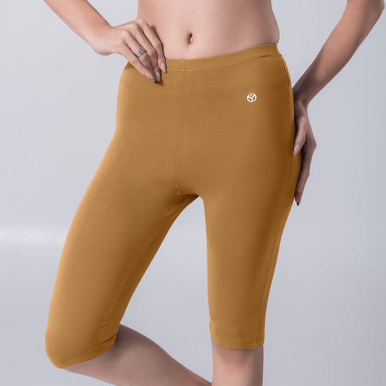 Noa (N) Tights in Skin front view worn by model