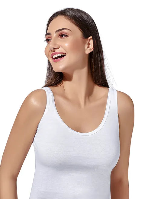 Shero StayFresh Spaghetti Strap Tank Top, Zinc Oxide Camisole for Women  with Sensitive Skin, Prevents Odors, Bacteria Resistant, Light Purple, XXL  